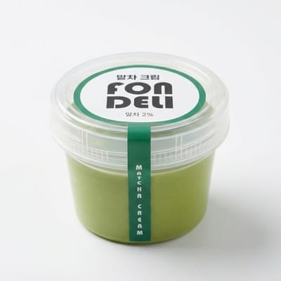 Envase de Pondelli Crema untable de matcha