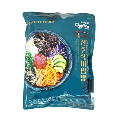Kemasan Bibimbap Gaya Jeonju