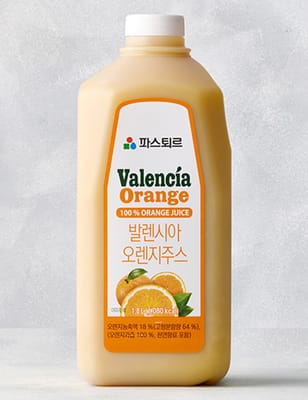 Envase de Pasteur Jugo de naranja Valencia