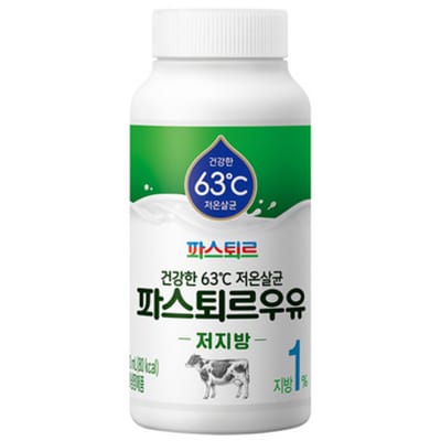 Bao bì Sữa tươi ít béo 1% Pasteur