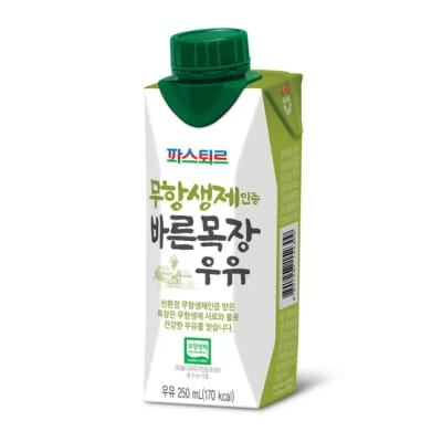 Envase de Pasteur Bareun Farm Leche sin antibióticos
