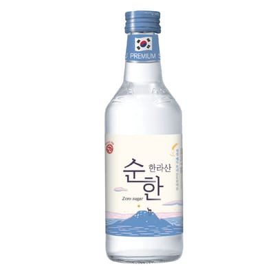 Kemasan Soju Hallasan Sunhan (Ringan)