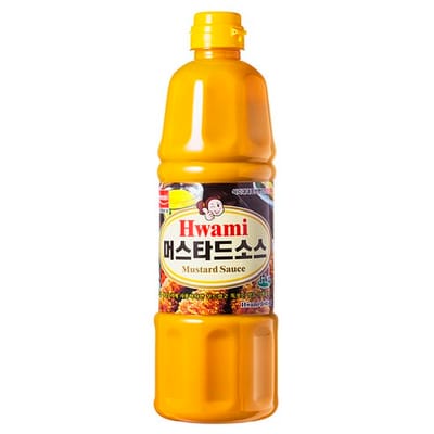 Emballage de Hwami sauce moutarde