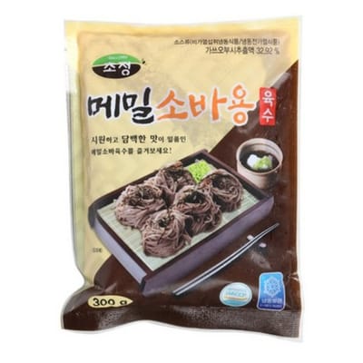 Kemasan Kuah Soba Gandum Kuda