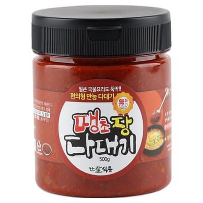 Emballage de Ttaengcho dadegi au piment épicé 500 g